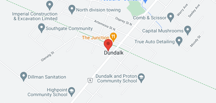 map of 26 DUNDALK ST